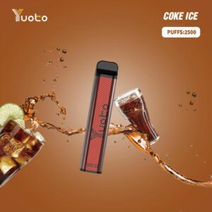 YUOTO 2500 puff COKE ICE