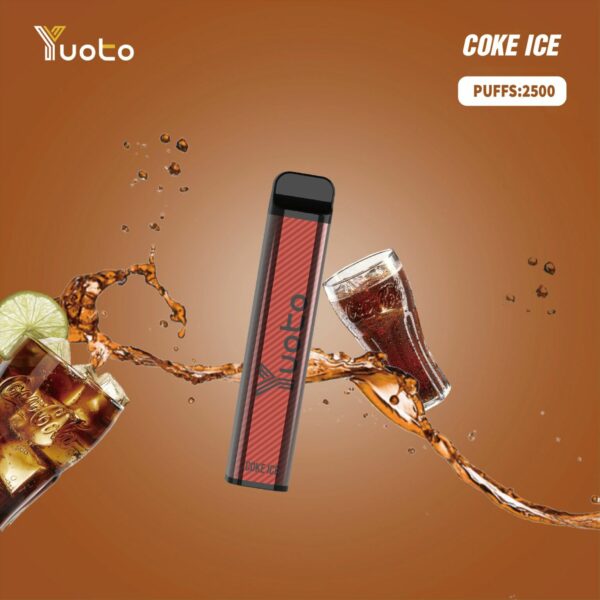 سحبة يوتو كولا ايس YUOTO 2500 puff COKE ICE