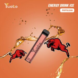 YUOTO 2500 puff ENERGY DRINK ICE