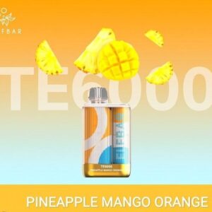 ELF BAR TE6000 DISPOSABLE DEVICE - PINEAPPLE MANGO ORANGE