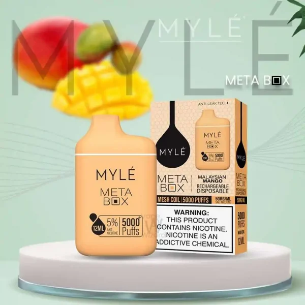 Myle MetaBox Malaysian Mango(5000 puff)