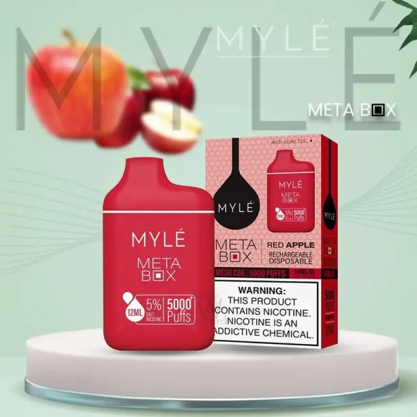 Myle Meta Box Red Apple (5000 puff)